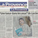 article La Provence sur Lucien Lubrano