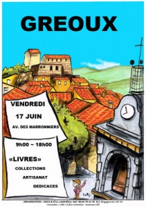 marché livres collections à Gréoux les Bains
