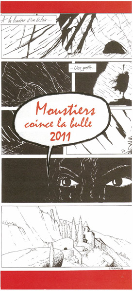 Moustiers coince la bulle 2011 - journée de la bande dessinée