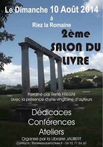2ème Salon du livre de Riez-La-Romaine