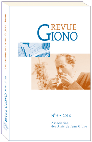 Revue Giono n°9 - 2016