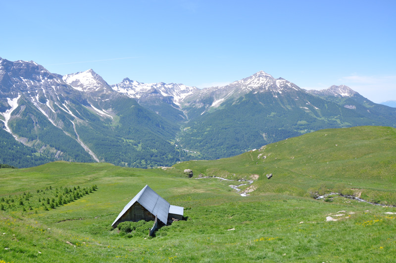 paysage de montagne Alpes Mercantour