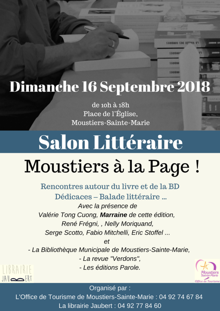 Moustiers à la Page 16 septembre 2018