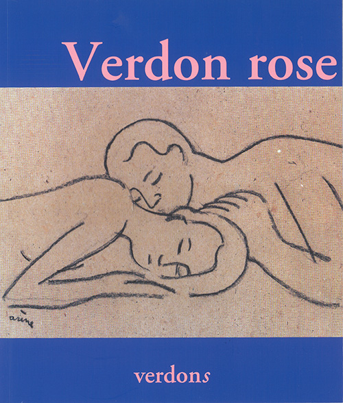 Revue verdons N°59 Verdon rose - Couverture : crayon de Jean Arène