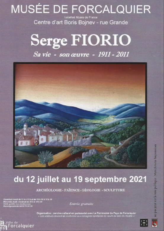 L'exposition sur le peintre Serge Fiorio
