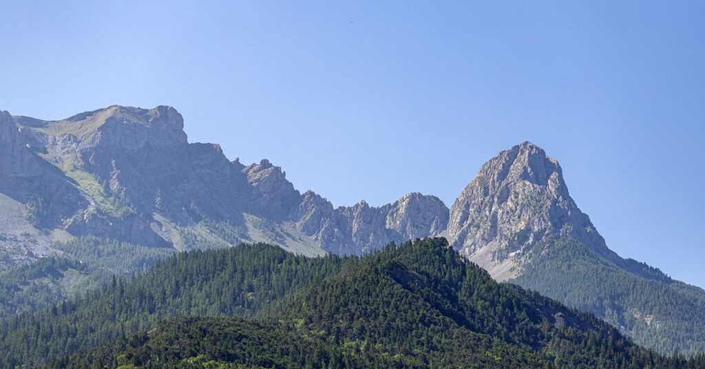montagnes autour de Barcelonnette dans la vallée de l'Ubaye ©AD04/Adrien Noat