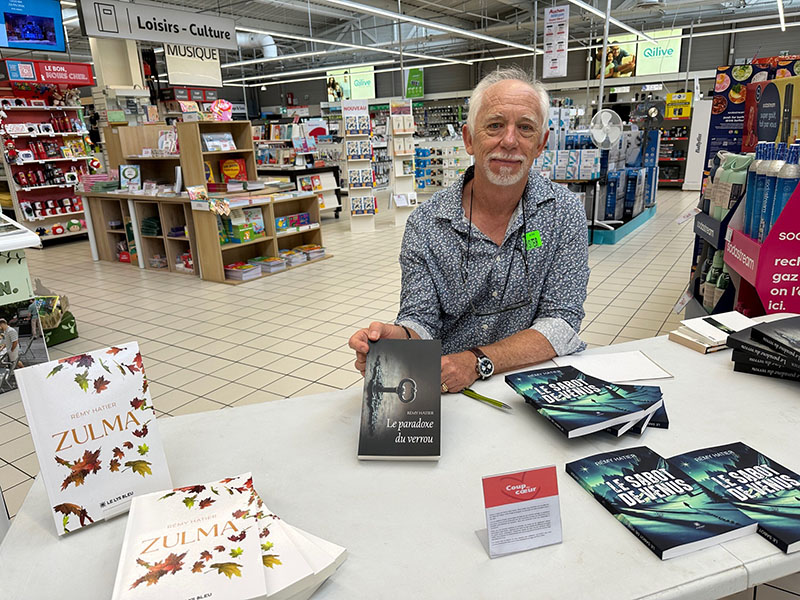 Rémy Hatier en dédicaces 