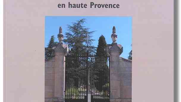 Découverte poétique de cimetières en haute Provence de Marc Jean et Dominique Lagenèbre.