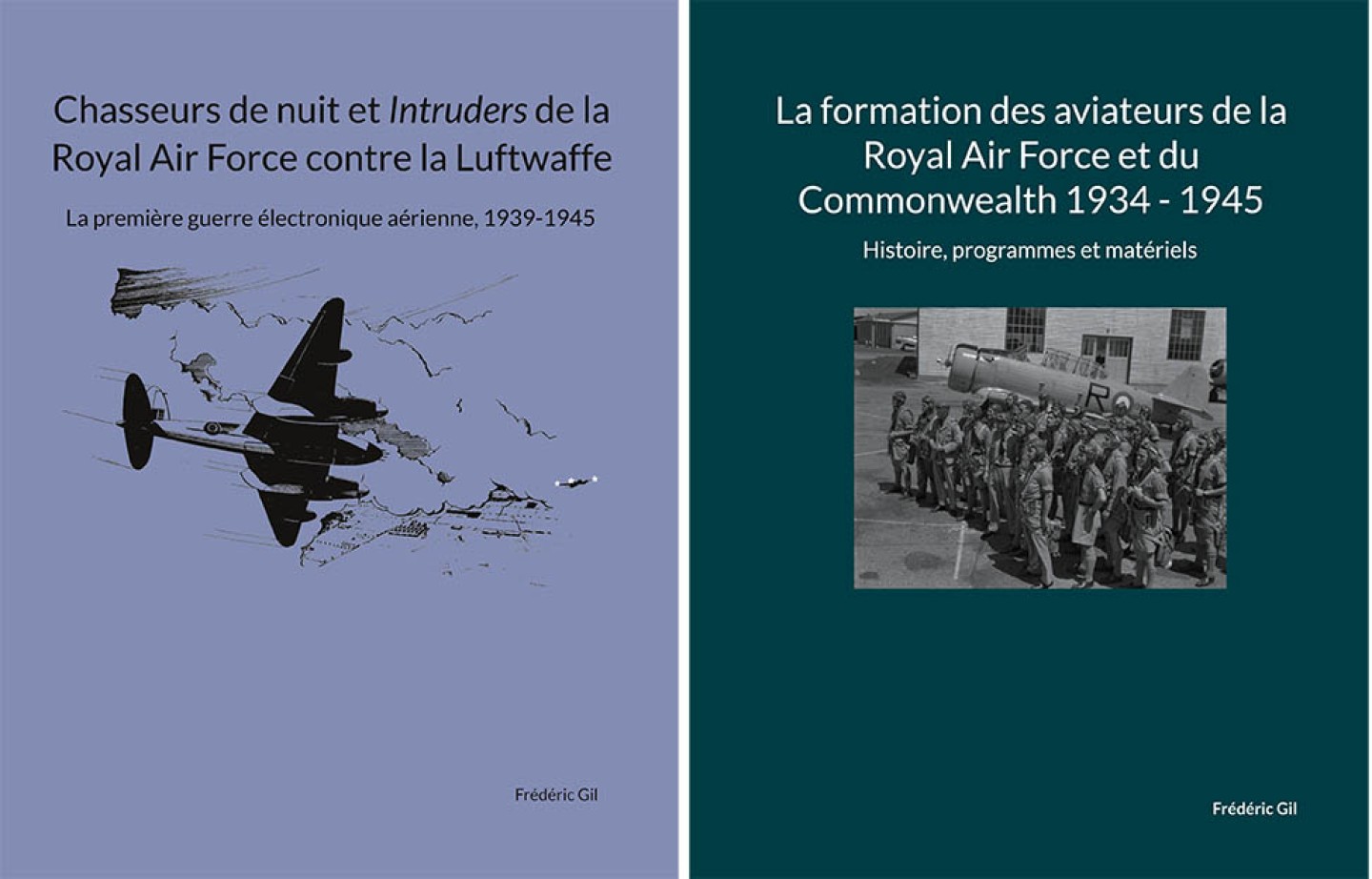 Chasseurs de nuit et Intruders de la Royal Air Force contre la Luftwaffe de Frédéric Gil
