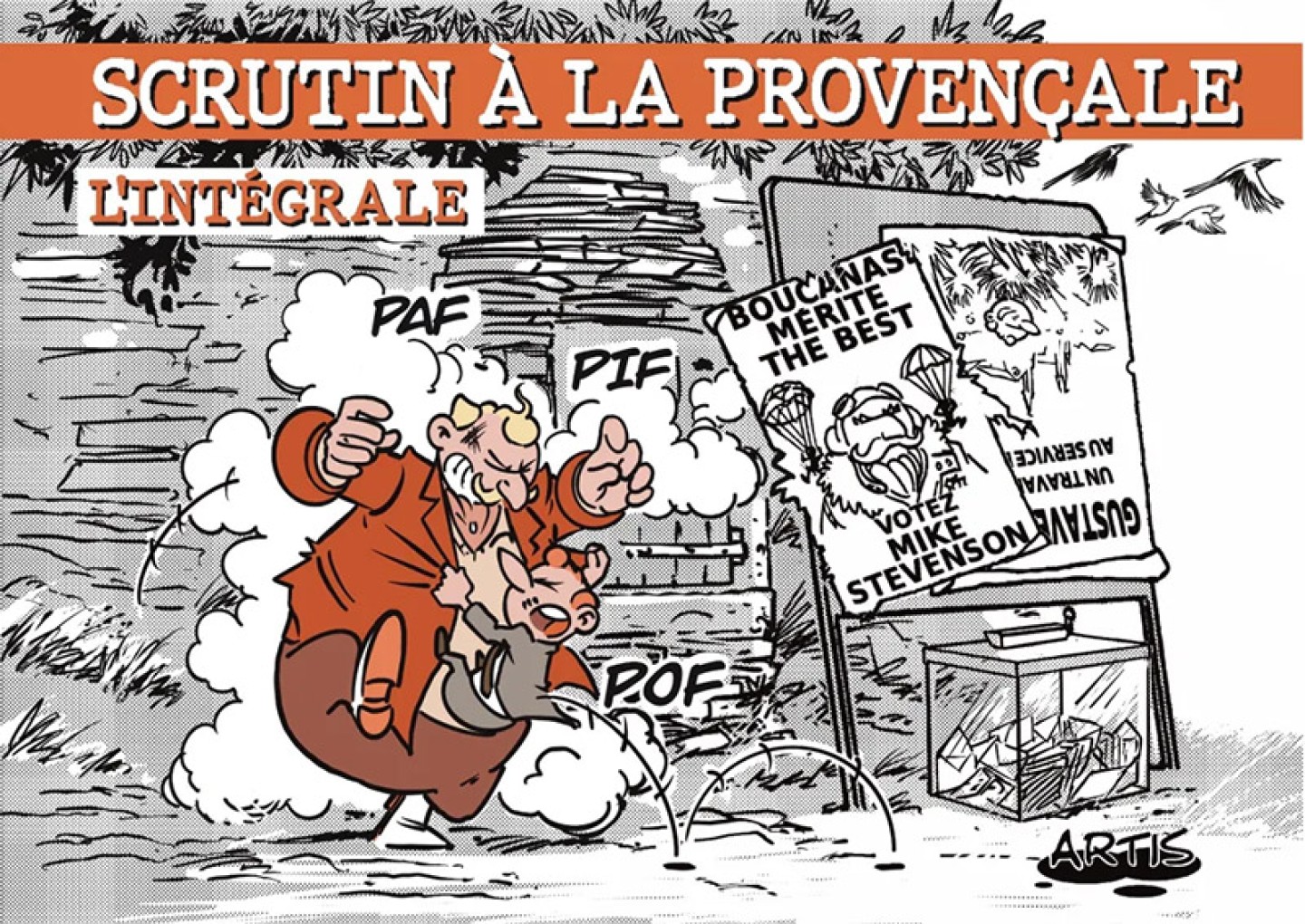 Scrutin à la Provençale, l'intégrale Olivier Bauza - David Ballon