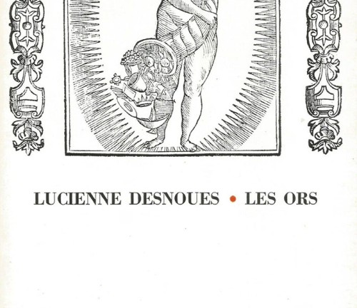 Recueil de poèmes Les Ors de Lucienne Desnoues