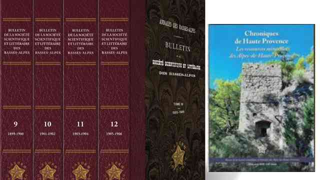 Les ressources minérales des Alpes de Haute-Provence par Dominique Artignan