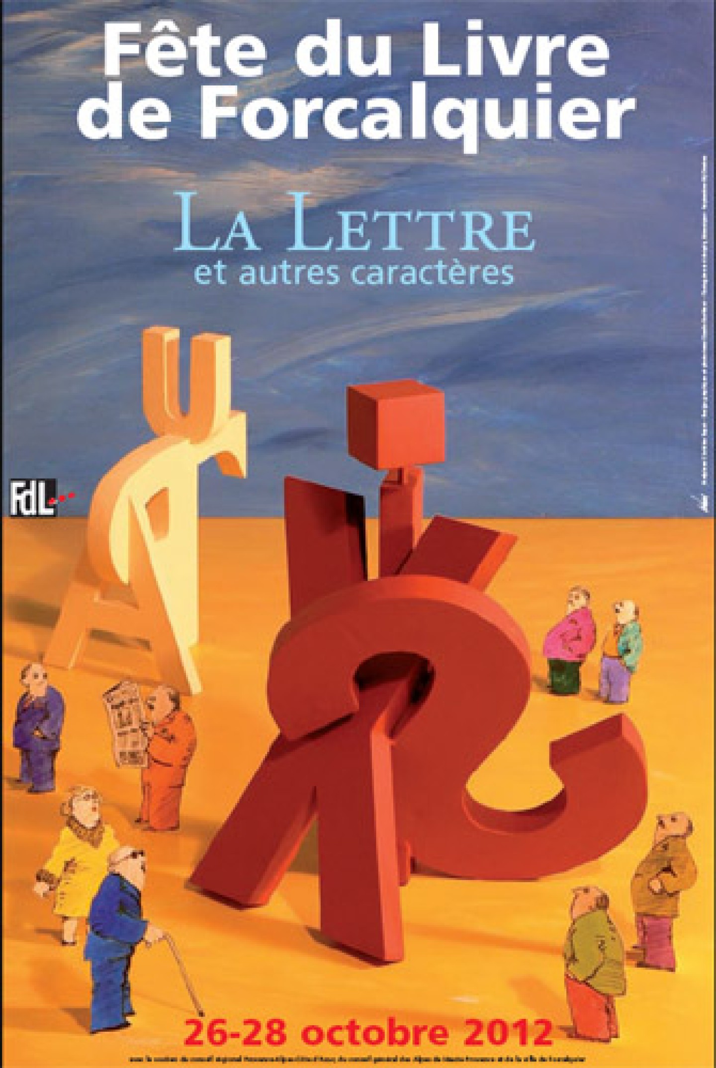 Fête du livre 2012 à Forcalquier