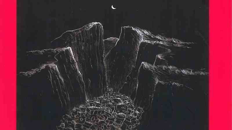 Revue verdons N°57 à l'encre noire. En couverture dessin de Gilles Blanchard Revue verdons N°57 à l'encre noire