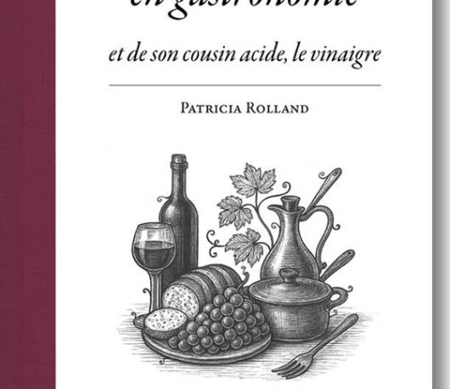 Petit traité du vin en gastronomie et de son cousin acide, le vinaigre de Patricia Rolland