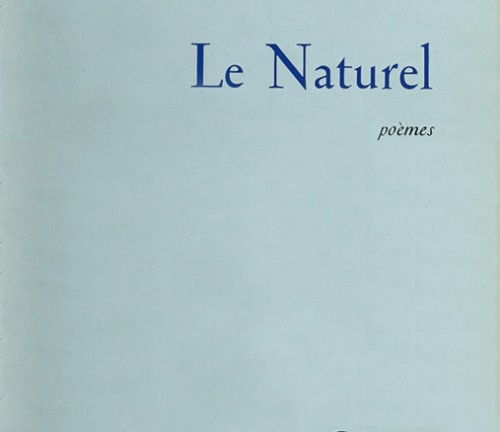 Le naturel recueil de Jean Mogin
