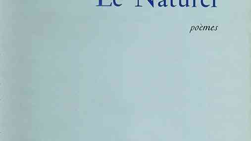 Le naturel recueil de Jean Mogin