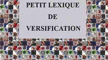 Petit lexique de versification de Pierre Ragolski Petit lexique de versification de Pierre Ragolski