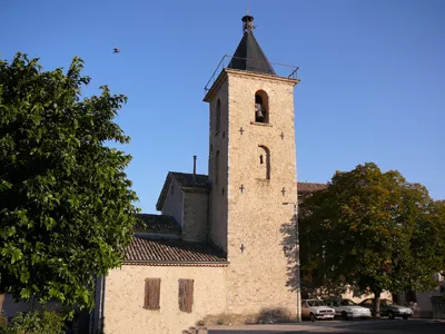 Clocher de l'église de Champtercier