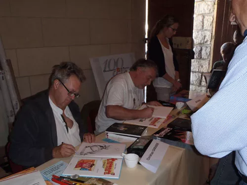 Des rencontres et des dédicaces - photo Orlane Plouviez (CP) 