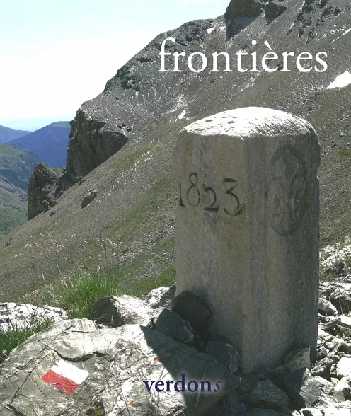 Couverture Revue Verdons n°36 "frontières"