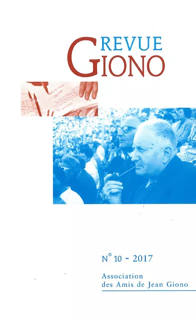 Revue Giono n°10 - 2017