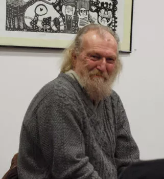 André Bucher à Digne-les-Bains en décembre 2018