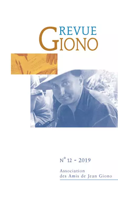 Revue Giono n°12 - juin 2019
