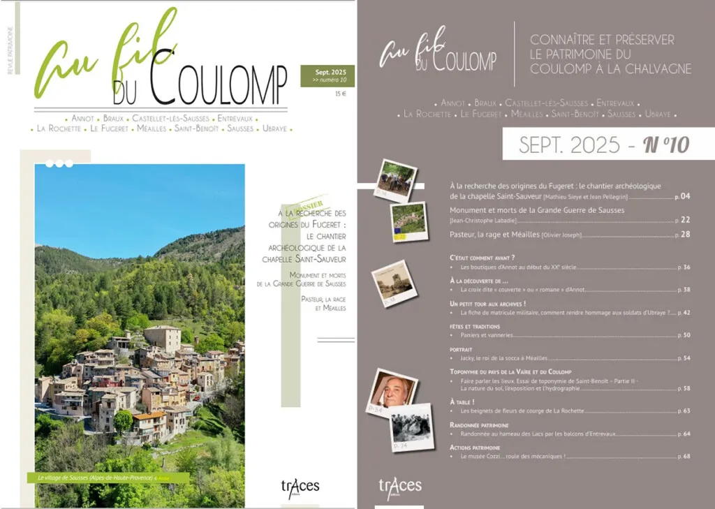 Revue Au fil du Coulomp numéro 10