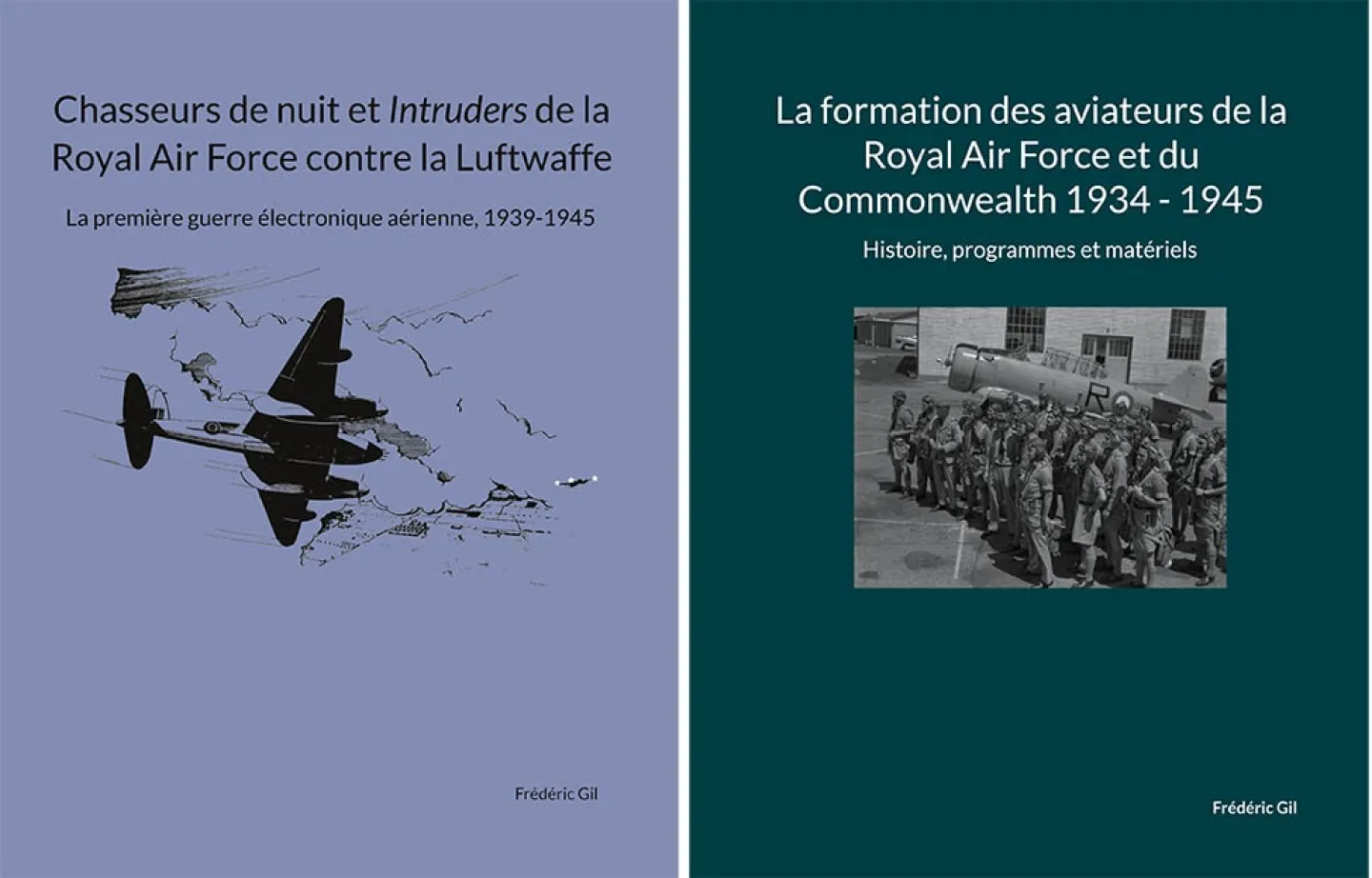 Chasseurs de nuit et Intruders de la Royal Air Force contre la Luftwaffe de Frédéric Gil