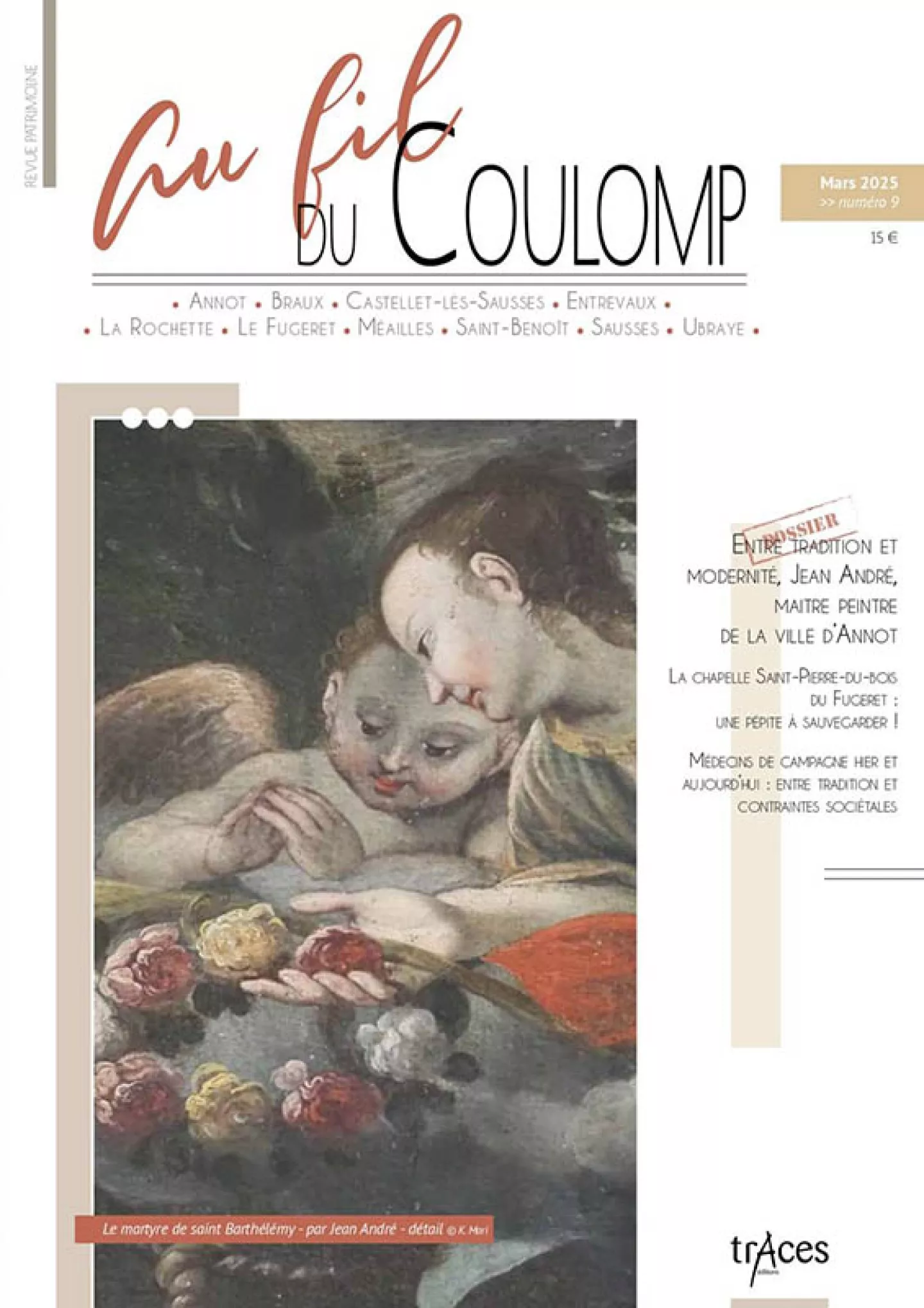 Revue Au fil du Coulomp numéro 9 - mars 2025