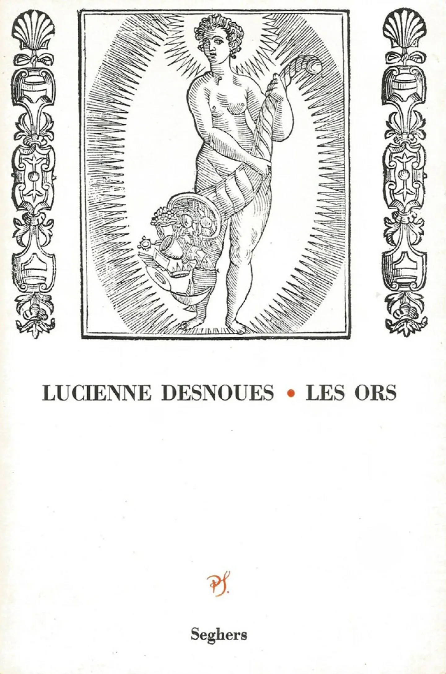 Recueil de poèmes Les Ors de Lucienne Desnoues