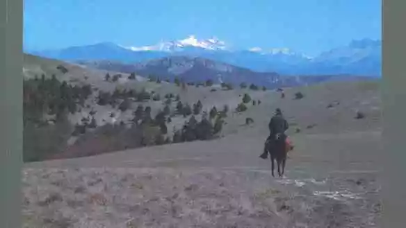 A cheval dans Lure de Marc Jean