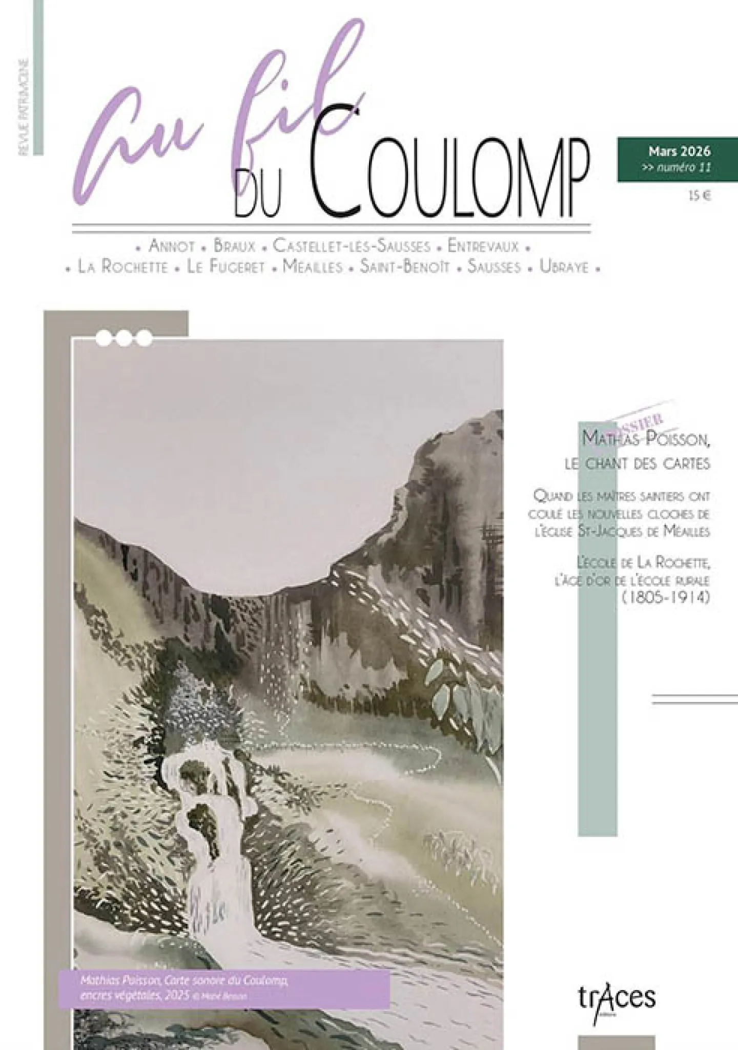 Revue Au fil du Coulomp numéro 11