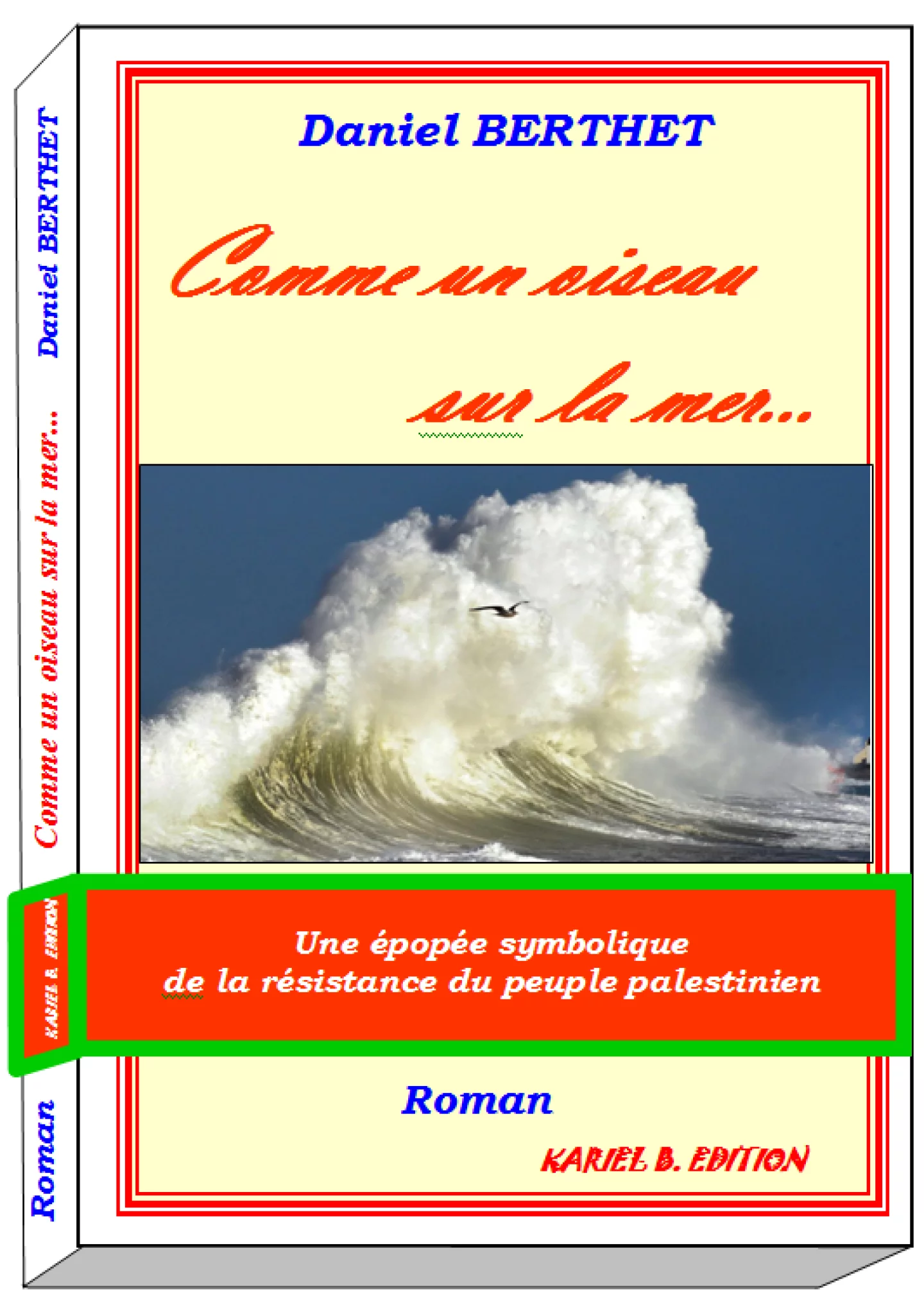 Comme un oiseau sur la mer de Daniel Berthet
