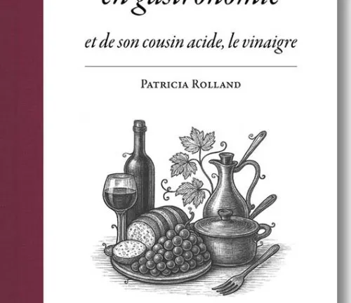 Petit traité du vin en gastronomie et de son cousin acide, le vinaigre de Patricia Rolland