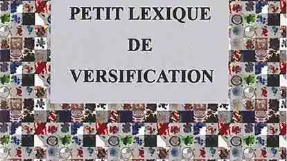 Petit lexique de versification de Pierre Ragolski