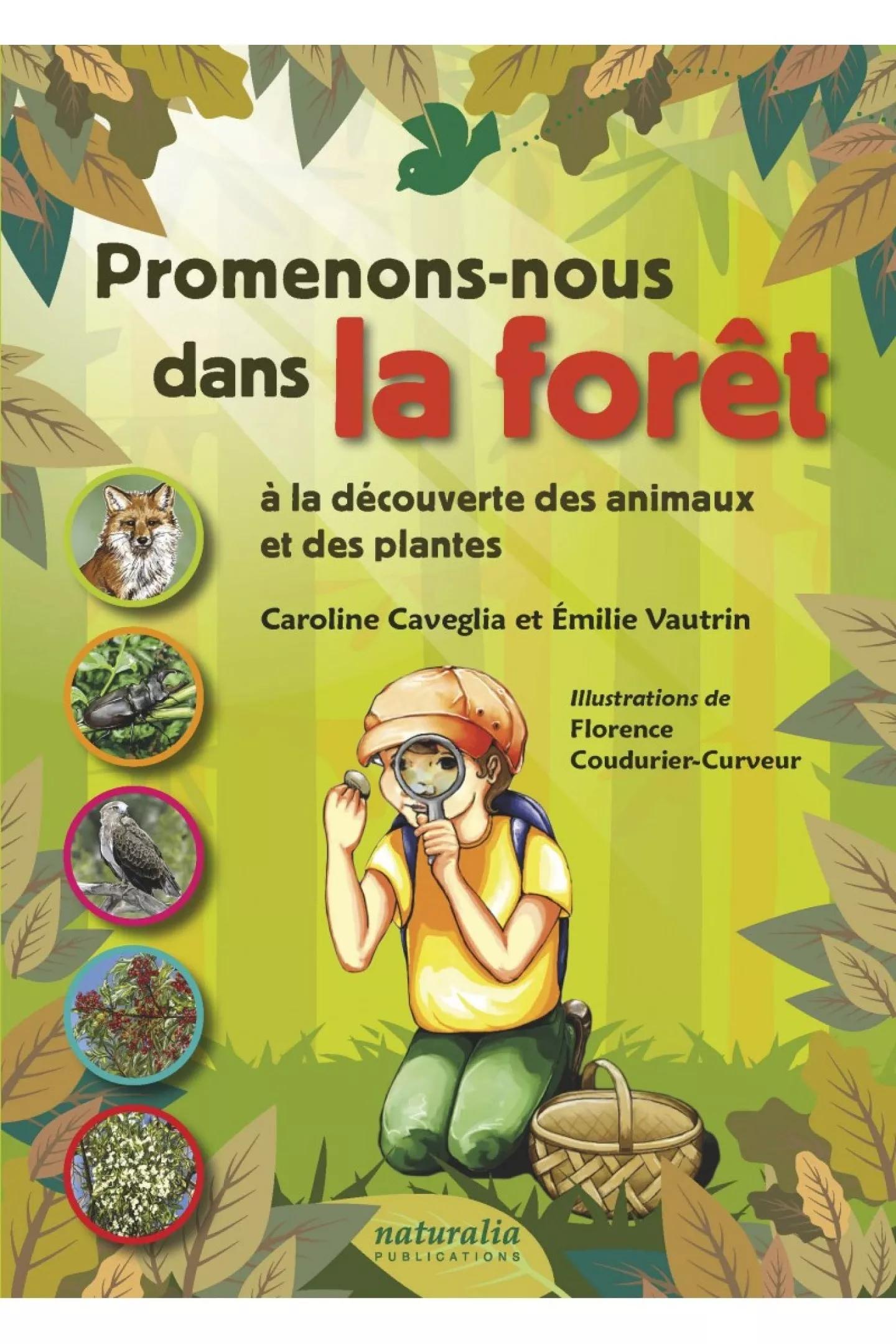Promenons-nous dans la forêt à la découverte des animaux et des plantes de Caroline Caveglia et Émilie Vautrin